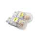 12 Volts - T25 Led - 3157 - Dual Color - white & Yellow - D25*53mm - 3157-54L-S-WY - AZLED